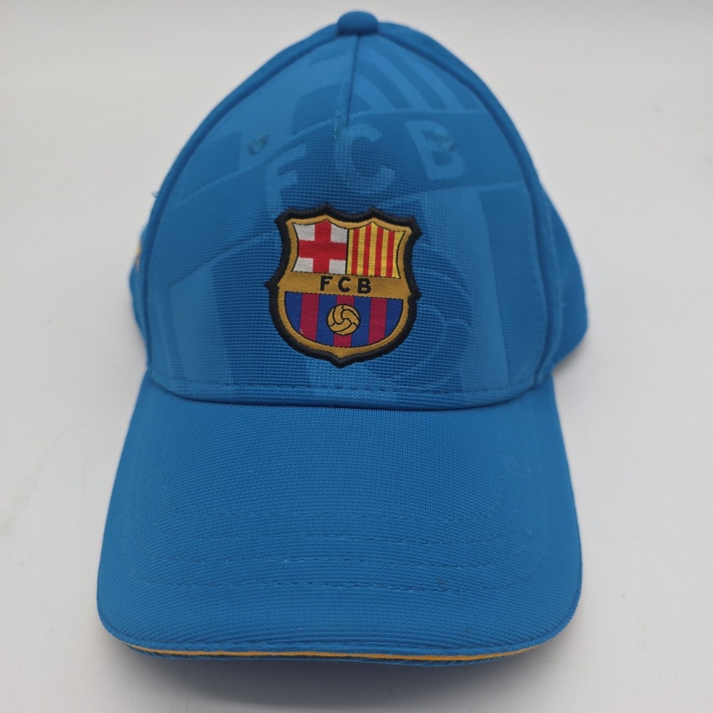Nike True Barcelona FC Hat Cap Snapback One Size Blue Logo Adjustable